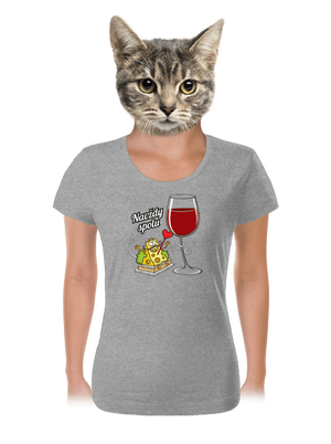 Navždy spolu dámske tričko Dark Gray Melange