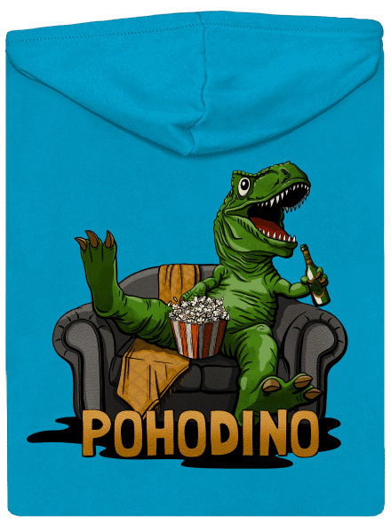 Pohodino dámska mikina na zips Blue Atol