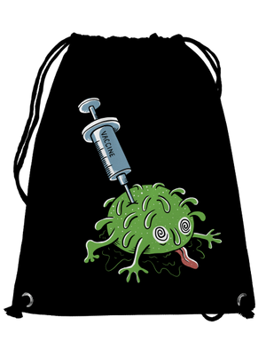 Zapichnutý covid vak Black