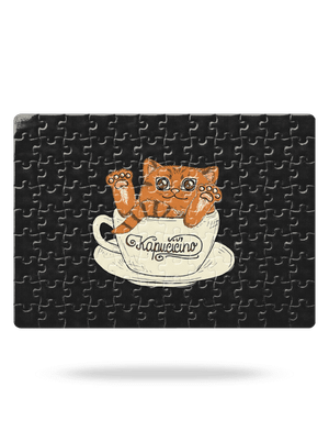 Kapučičíno puzzle White