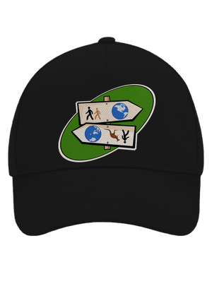 Diaľkový pochod šiltovka baseballka Black