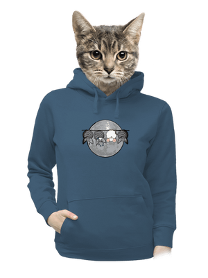 dámska mikina klokanka