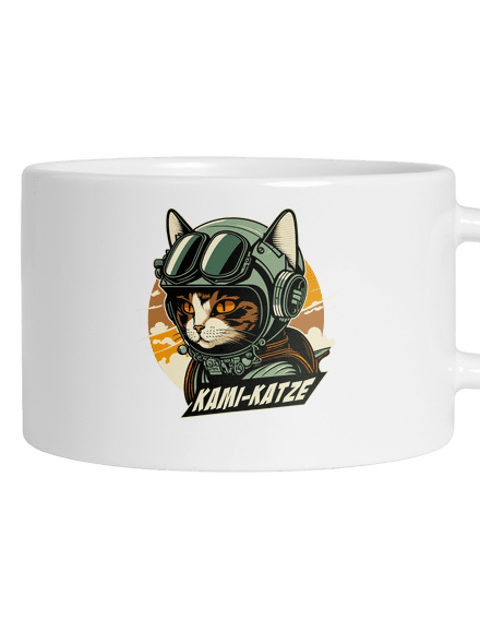 Kami-Katze hrnček makronka White