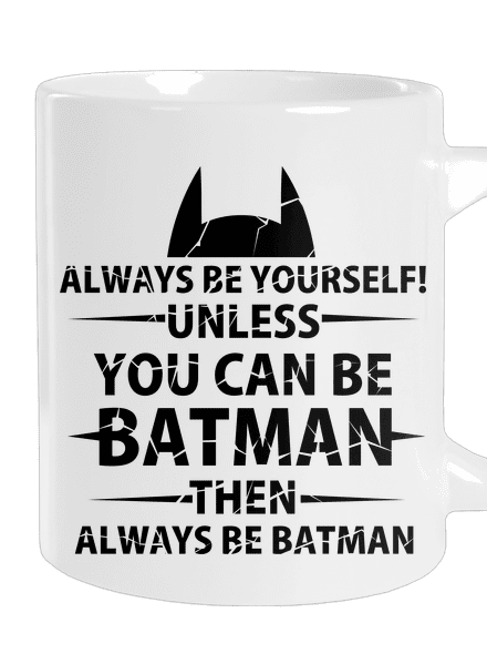 Batman veľký hrnček White