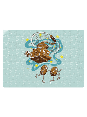 Namelu vás puzzle White