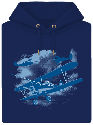 Rytieri nebies unisex mikina premium Navy