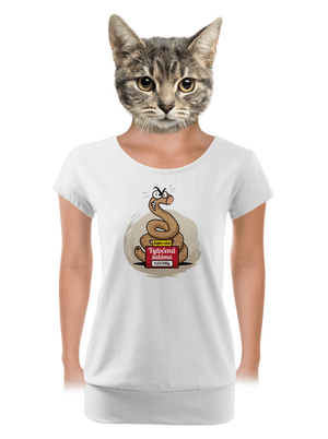 dámske tričko s lemom