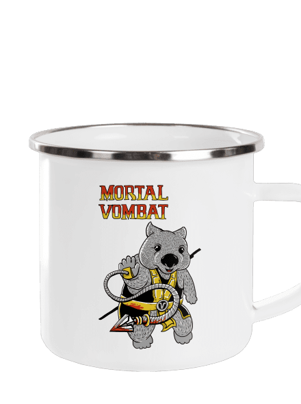 Mortal Vombat plecháčik White