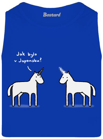 Pornorožec pánske tielko Royal Blue