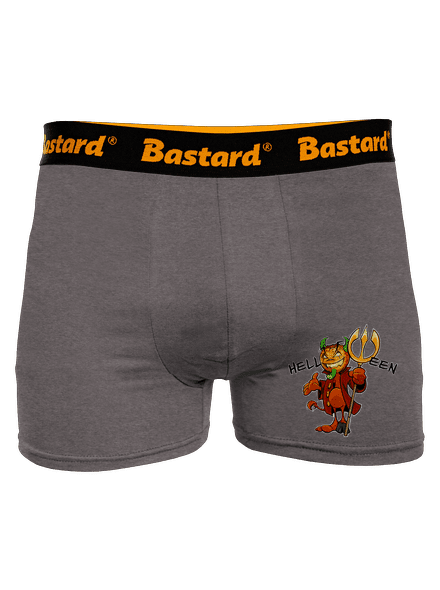 Helloween boxerky Gray Melange