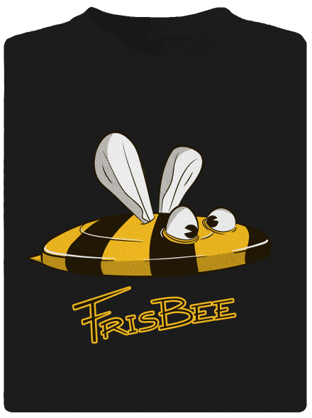 Frisbee detské športové tričko Black
