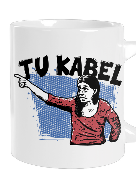 Tukabel veľký hrnček White