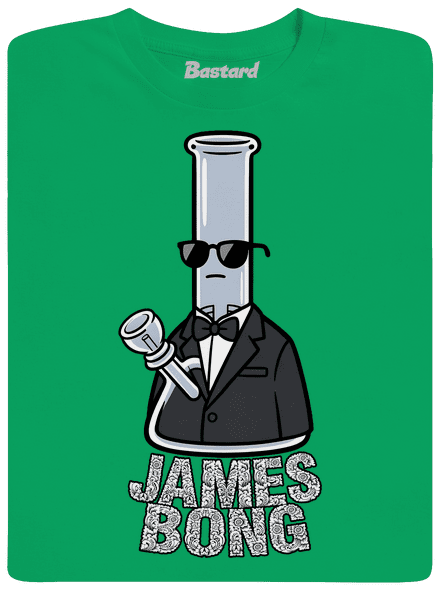 James Bong pánske tričko Kelly Green