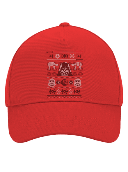 Vader na svetri šiltovka baseballka Classic Red