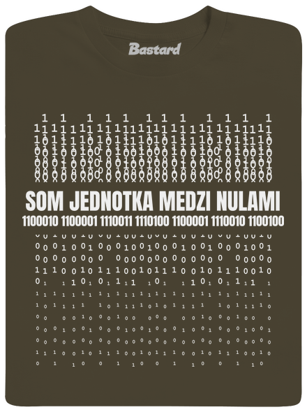 Jednotka medzi nulami pánske dlhý rukáv Urban Khaki