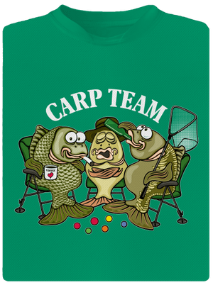 Carp Team detské športové tričko Kelly Green Mal