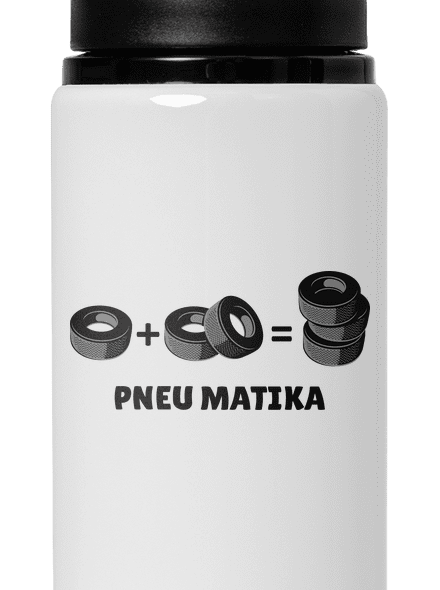 Pneu Matika flaša na vodu White