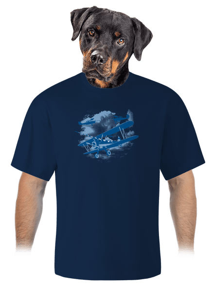 Rytieri nebies unisex tričko oversized Midnight Blue