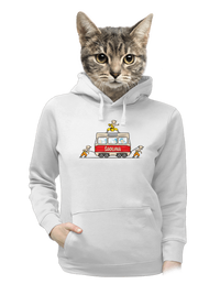 dámska mikina klokanka