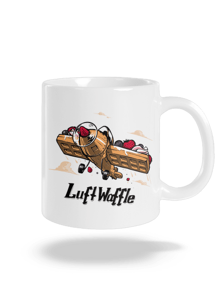 Luftwaffle klasický hrnček White