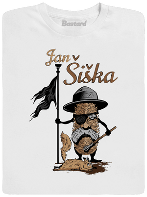 Jan Šiška pánske dlhý rukáv White