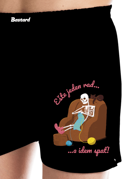 Ešte jeden rad pánske trenky Black