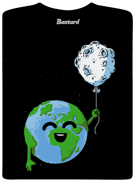 Balónik detské tričko Black