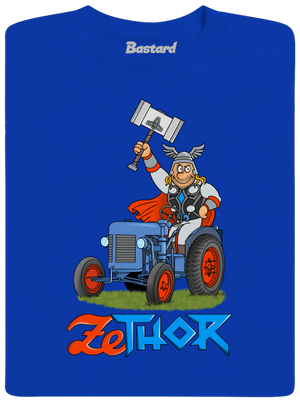 ZeThor detské tričko Royal Blue