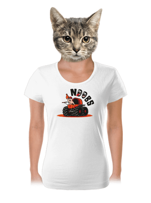 Monster stroller dámske tričko White