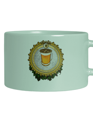 Pivný horoskop: Panna hrnček makronka Mint Macaron