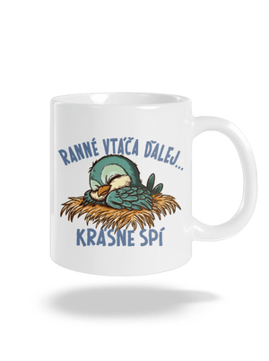 Ranné vtáča spí klasický hrnček White