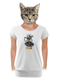 dámske tričko s lemom