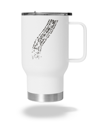 Prejdený termohrnček White