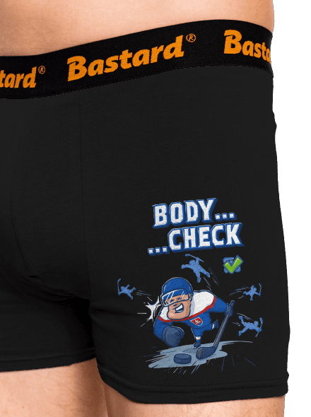 Body check boxerky Black