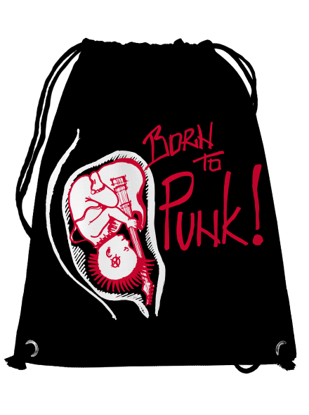 Born to punk vak Black