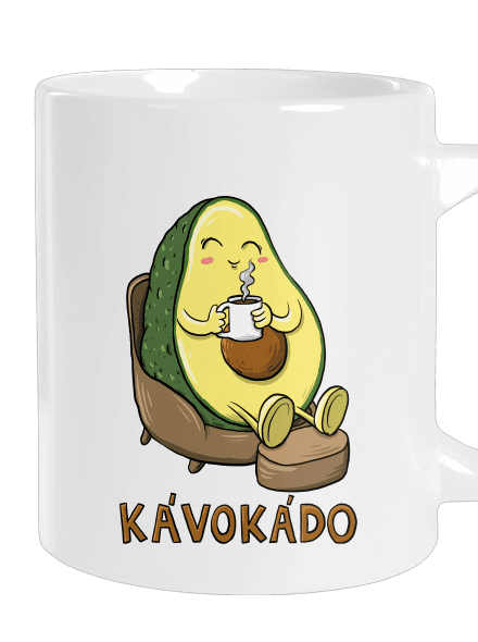 Kávokádo veľký hrnček White