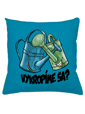 Vykropíme sa vankúš Blue Turquoise