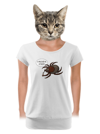 dámske tričko s lemom