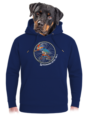 Cyklistický horoskop: Kozorožec unisex mikina premium Navy