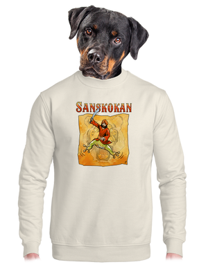 unisex mikina bez kapucne