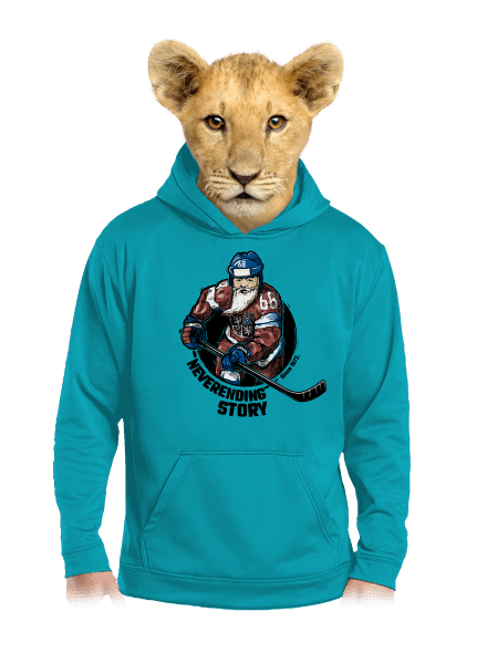 Jarda Forever detská mikina klokanka Hawaiian Blue