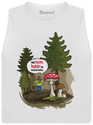 Bacha hubár dámske tielko voľné White