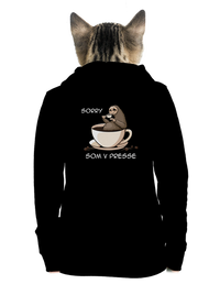 dámska mikina na zips