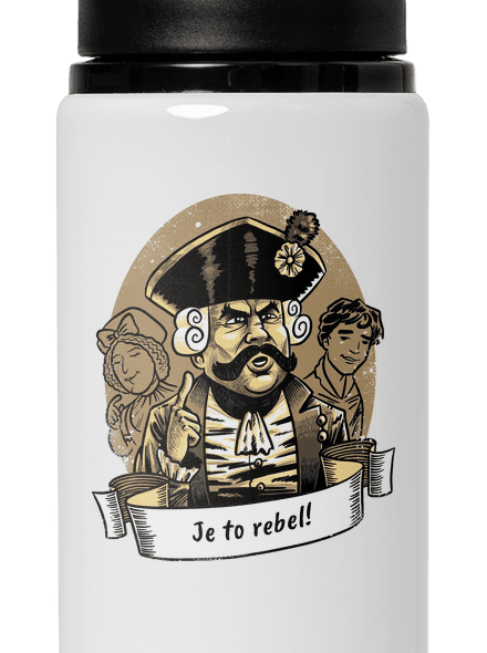 B14: S čerty nejsou žerty flaša na vodu White