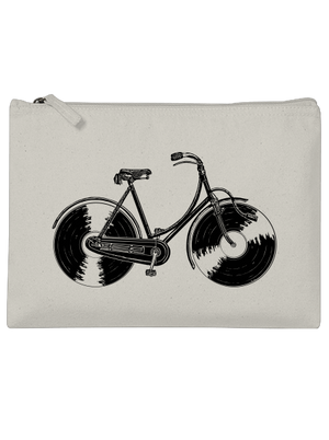 Gramofónový bicykel taštička Stracciatella