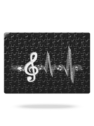 Žijem muzikou puzzle White