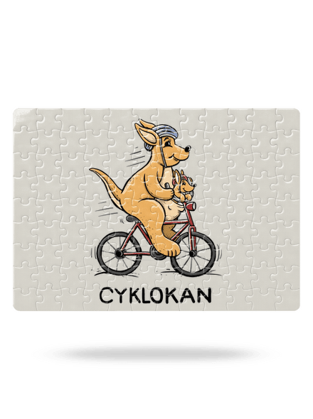 Cyklokan puzzle White