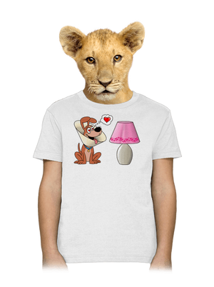 Zamilovaný pes detské tričko White