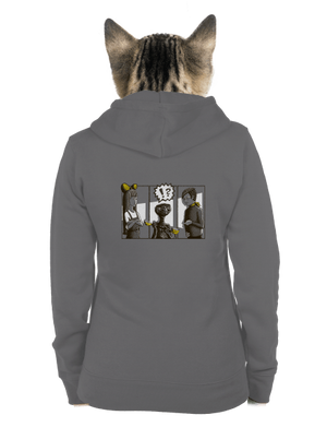 dámska mikina na zips