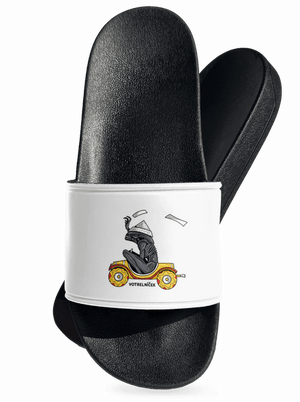 Votrelníček šľapky White